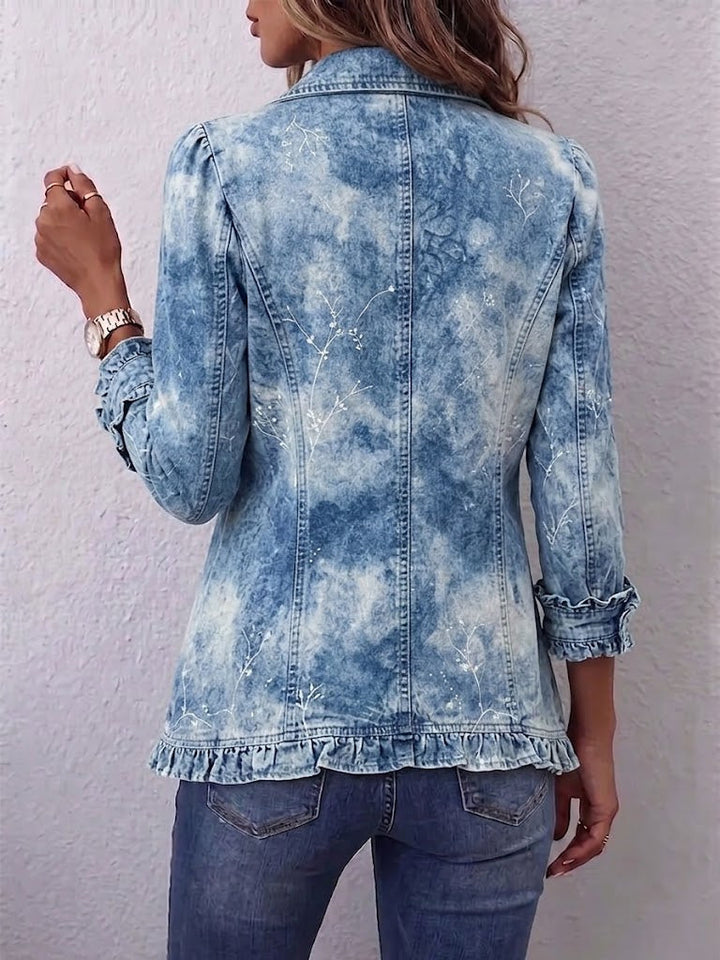 Jemison | Boho-Stil Gradient Vintage Botanischer Druck