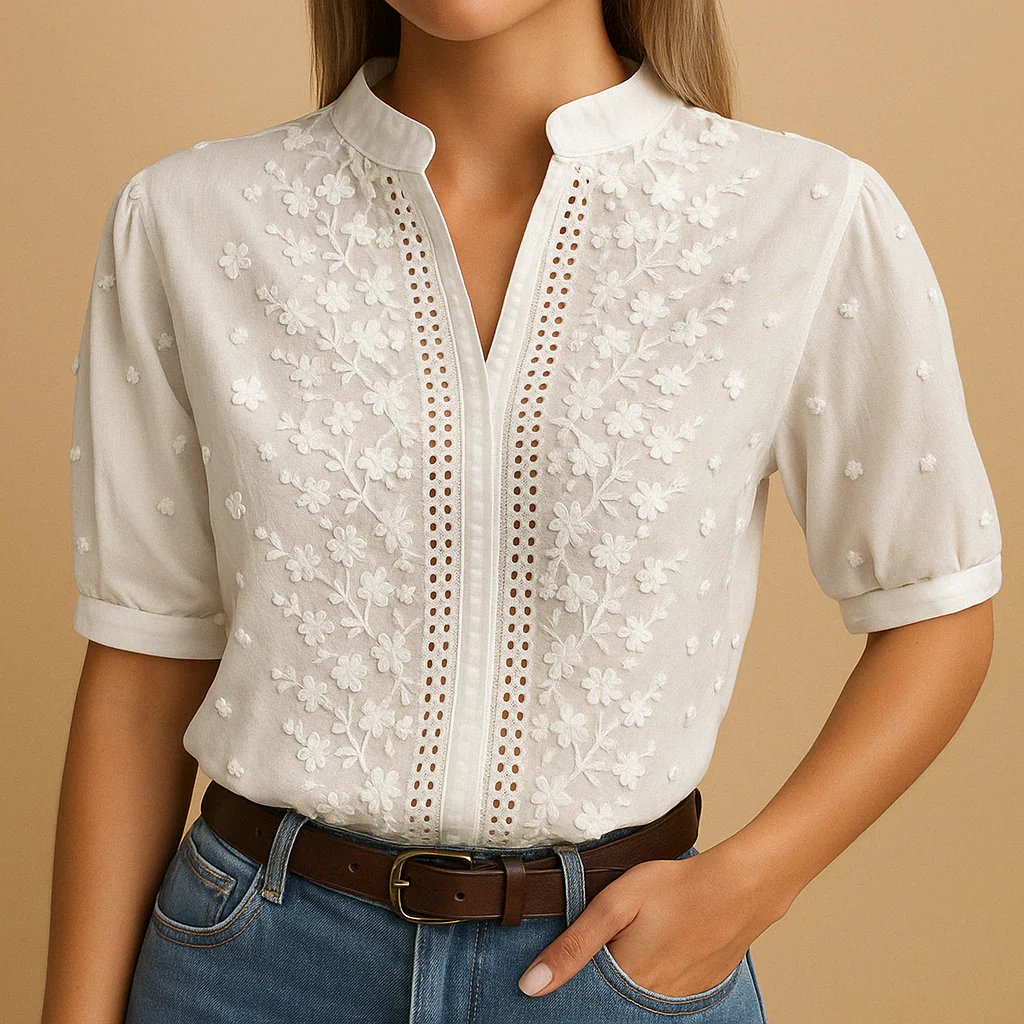 Odette | Atmungsaktive klassische Bluse