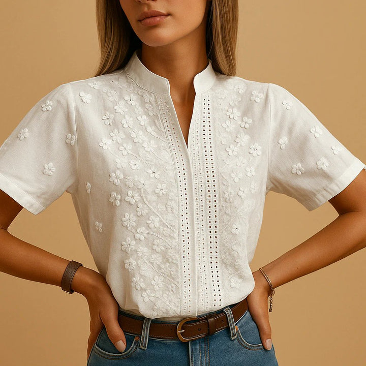 Odette | Atmungsaktive klassische Bluse