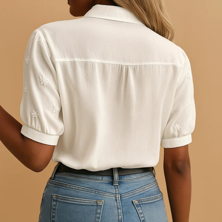 Odette | Atmungsaktive klassische Bluse