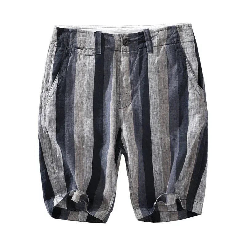 Zacharias | Leinen Shorts Kordelzug