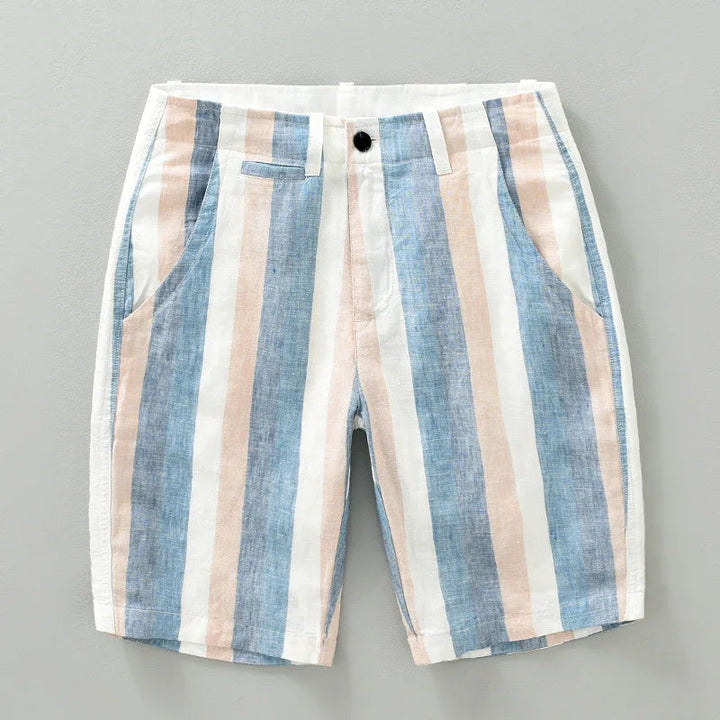 Zacharias | Leinen Shorts Kordelzug