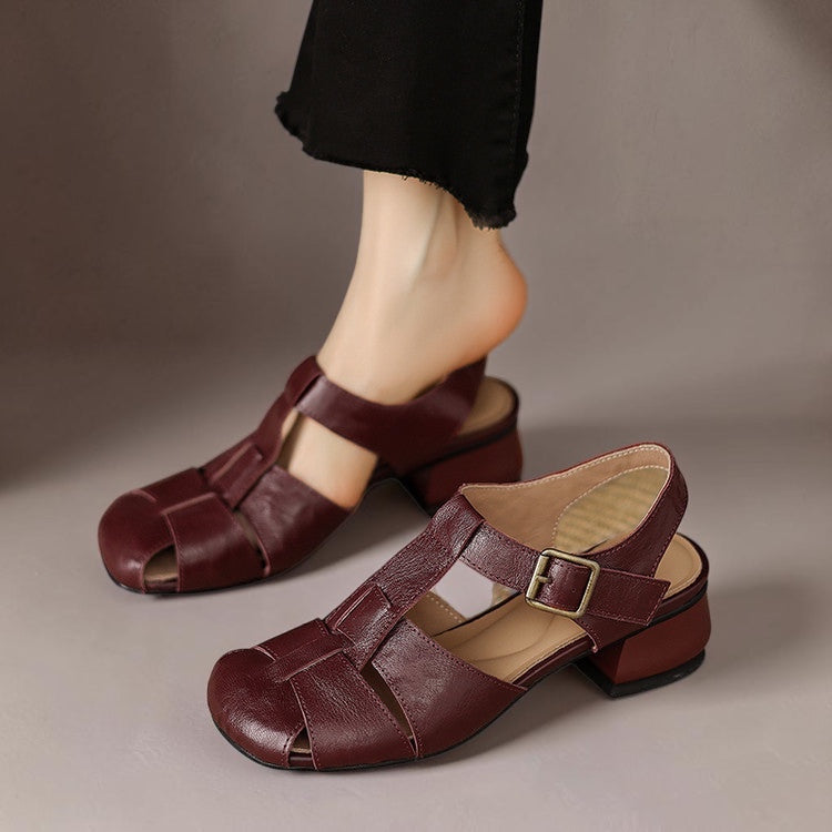 Imke | Cut-out-Spangenschuhe