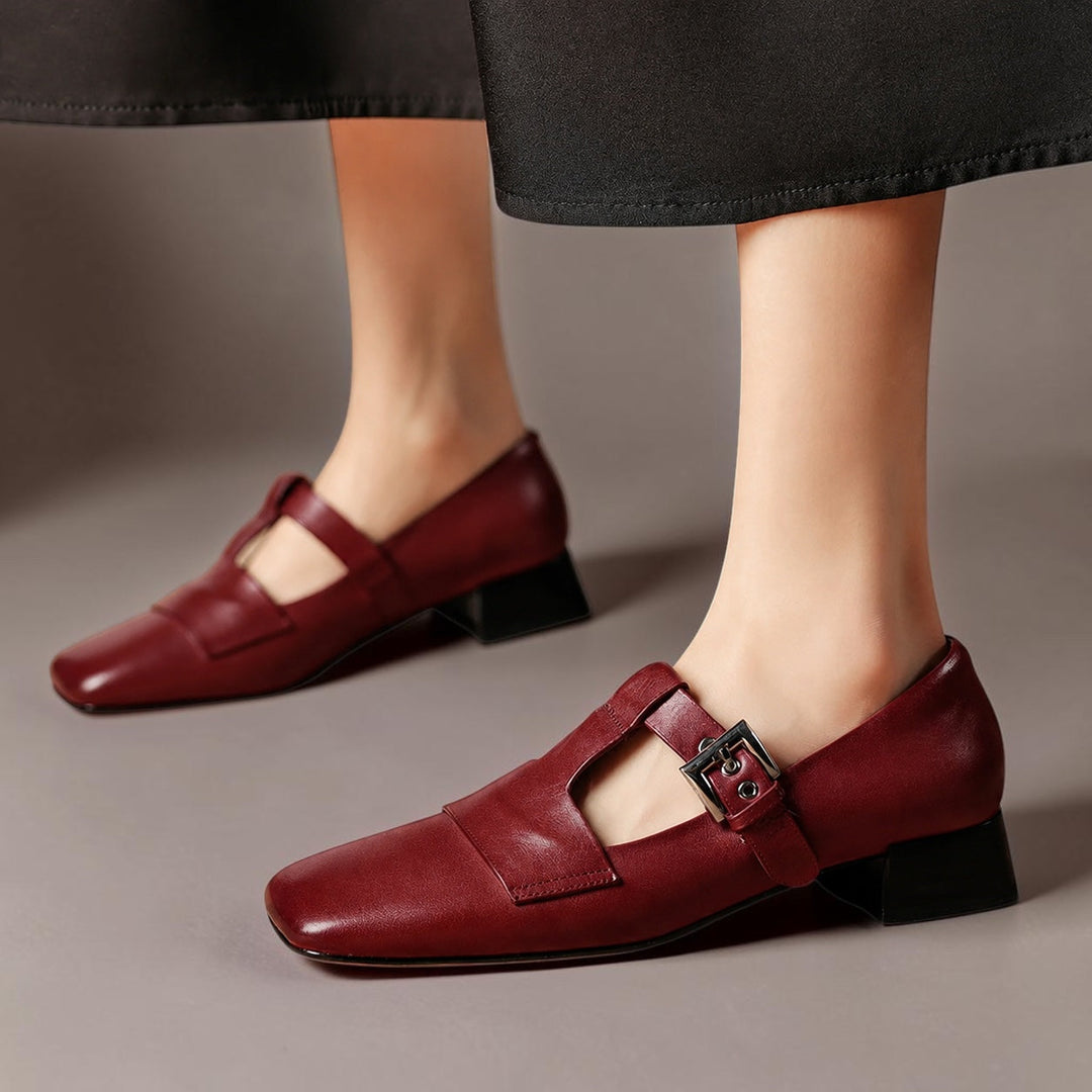 Edda | Spangenschuhe mit Absatz