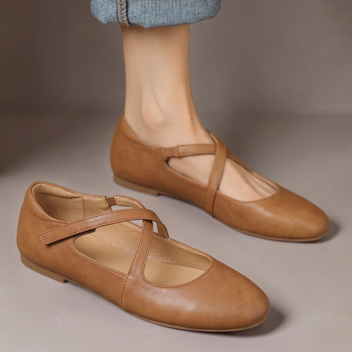 Antje | Kreuzriemen-Ballerinas