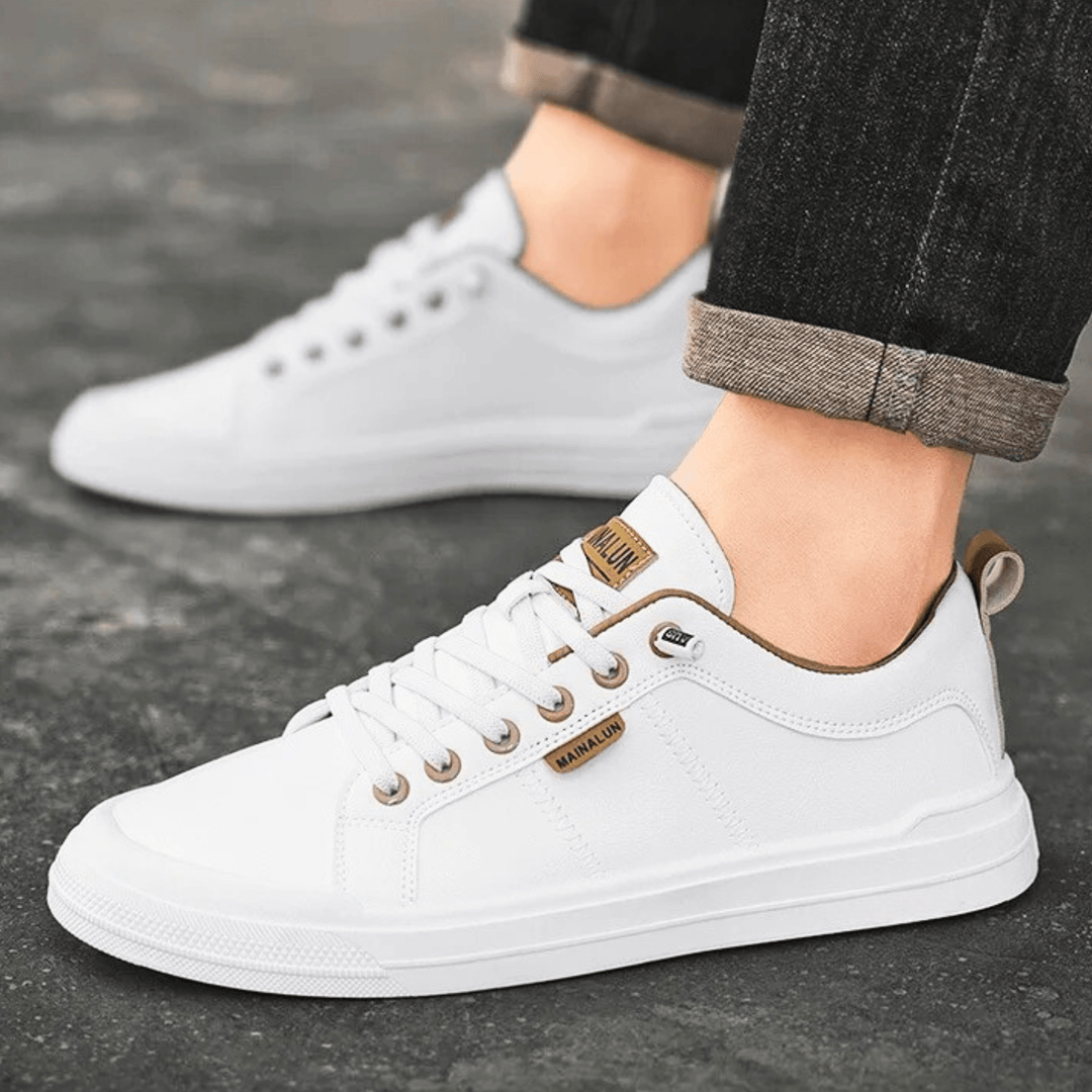 Jonas | Elegante Leder-Sneaker für Herren von Waltherhaus