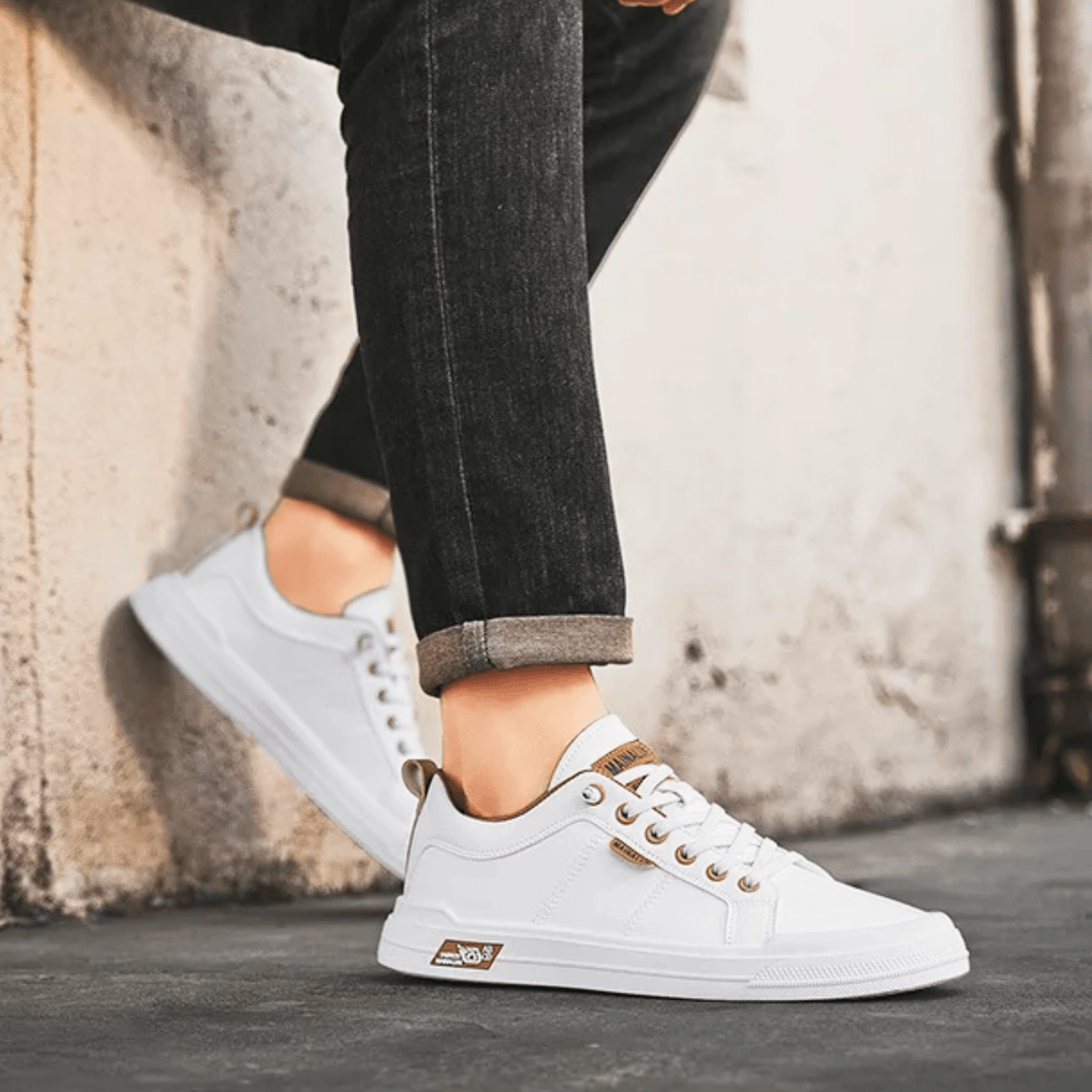 Jonas | Elegante Leder-Sneaker für Herren von Waltherhaus
