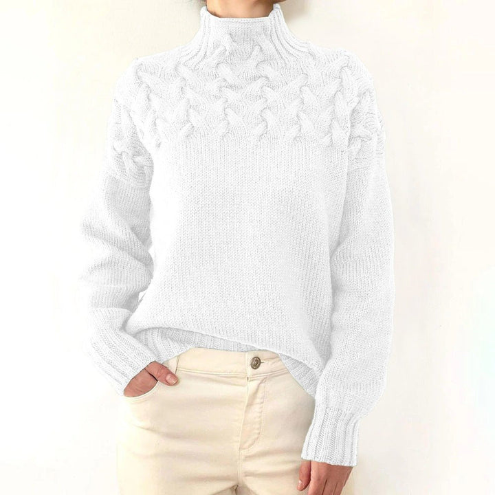 Elva | Gemütlicher Damen-Rollkragenpullover