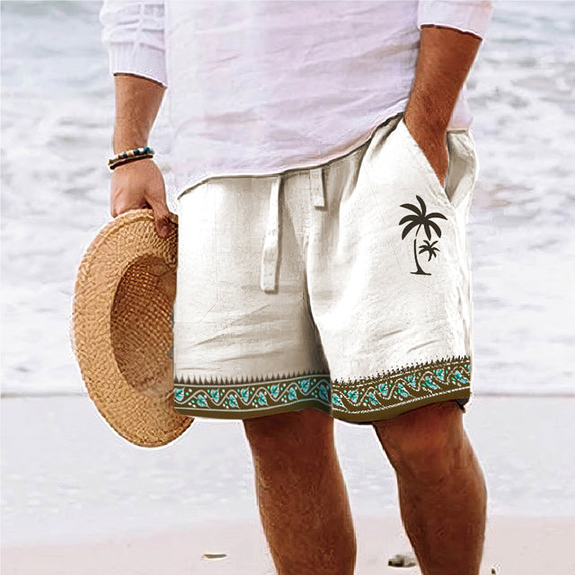 Stijn | Kokosnuss Print Shorts